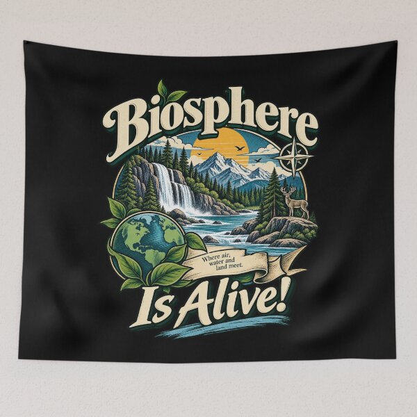 Item preview, Biosphere Earth Nature Where Air Water Land Meet designed and sold by choudane.