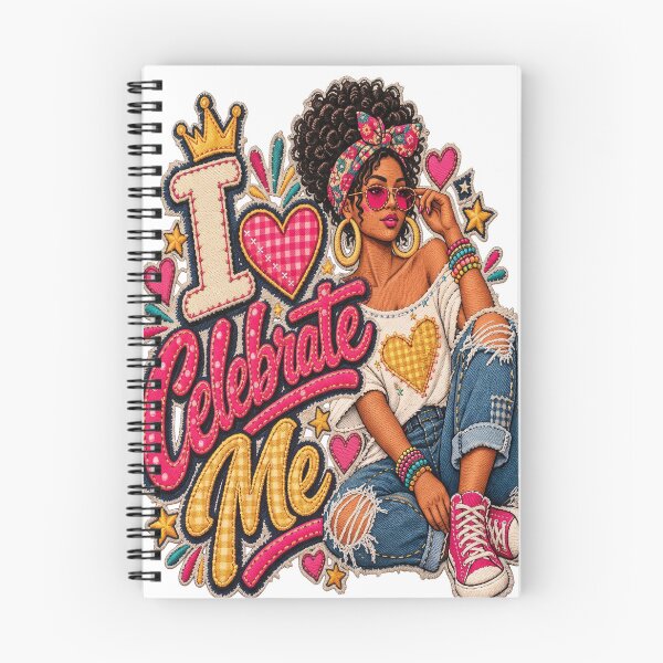 Item preview, I Celebrate Me Queen Self Love Black Woman Confidence designed and sold by DYAFLK.