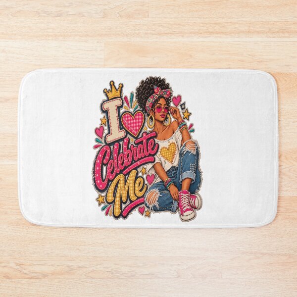 Item preview, I Celebrate Me Queen Self Love Black Woman Confidence designed and sold by DYAFLK.