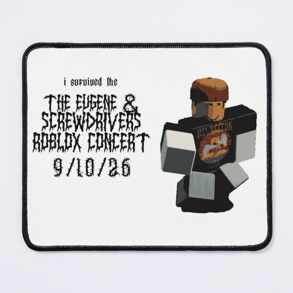 Item preview, I Survived the E&S Roblox Concert designed and sold by E-Screwdrivers.