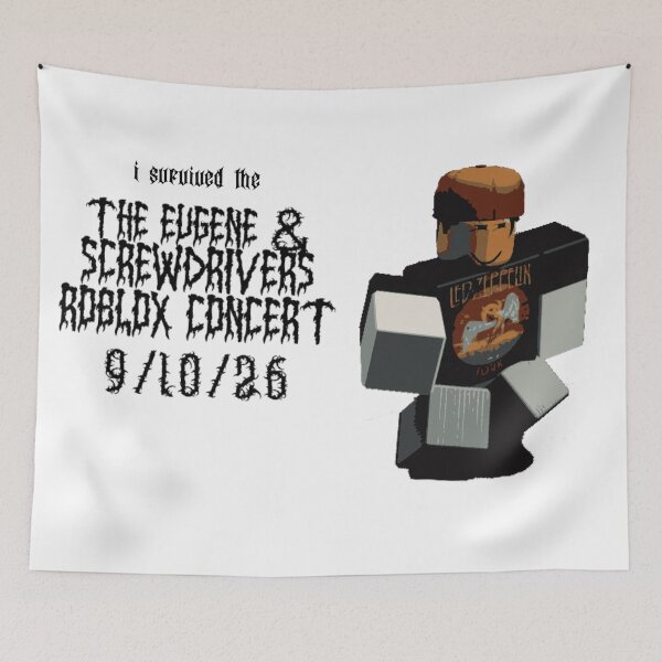 Item preview, Sobreviví al concierto de E&S en Roblox. designed and sold by E-Screwdrivers.