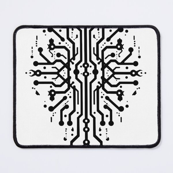 Item preview, Tribal Circuit Board Tattoo Flash designed and sold by Qubivibe.