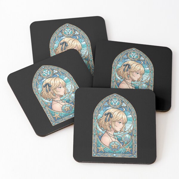 Item preview, Anisphia Wynn Palettia Tenten Kakumei Ocean Stained Glass designed and sold by mildaclairmo.