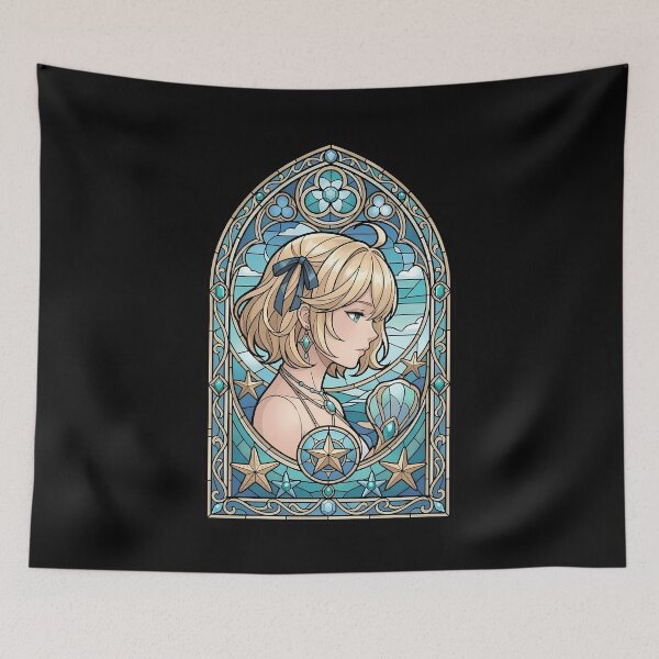 Item preview, Anisphia Wynn Palettia Tenten Kakumei Ocean Stained Glass designed and sold by mildaclairmo.