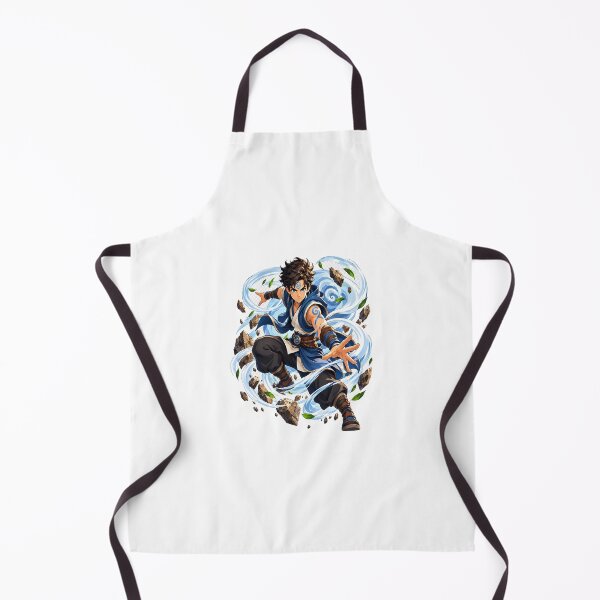 Item preview, Elemental Wind Warrior | Original Fantasy Martial Artist Anime Design designed and sold by Art Wave Studio.