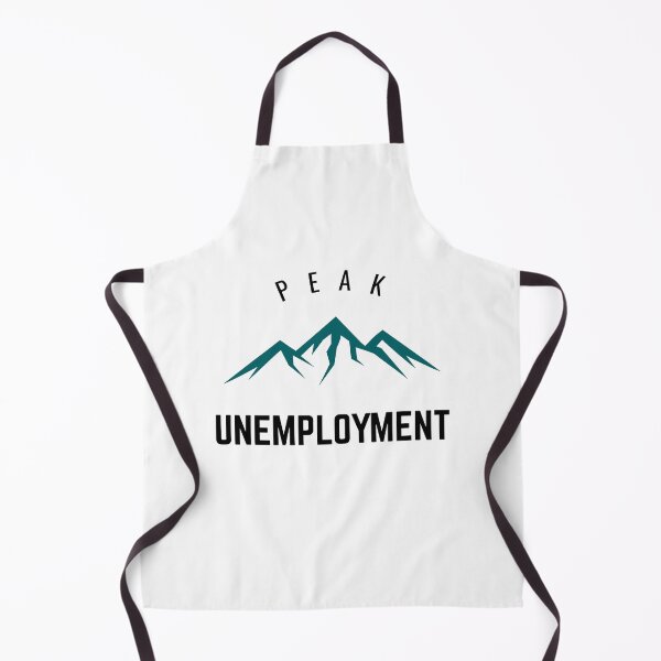 Item preview, Peak Unemployment Typography designed and sold by DoobleU.