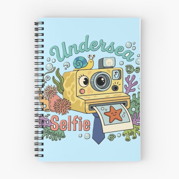 Item preview, Vintage Yellow Sponge Camera - Ocean Selfie Retro Art designed and sold by Yuki Shop.