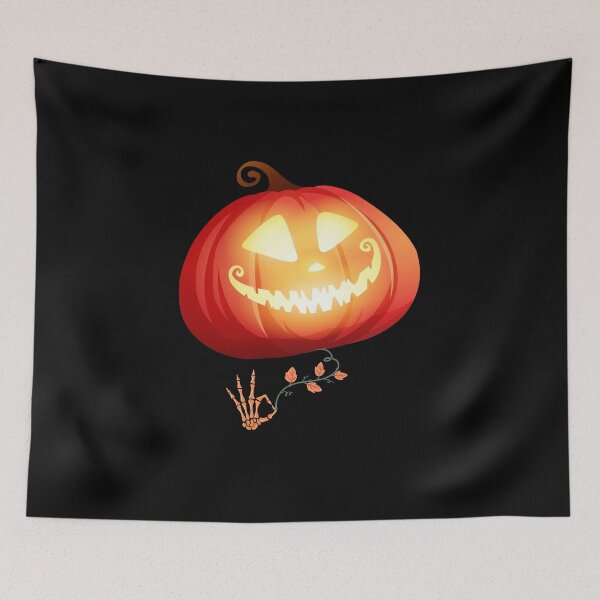 Item preview, Flying happy Halloween pumpkin designed and sold by stormk10.