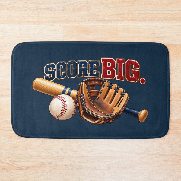 Item preview, Score Big – Motivational Baseball Design designed and sold by HO•Designs.