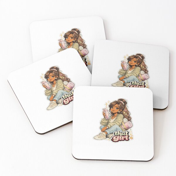 Item preview, That Girl Gift - Dark Skin Wellness Lifestyle designed and sold by RedRubyBubble.