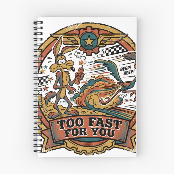 Item preview, Too Fast For You Vintage Cartoon Chase designed and sold by PixelDegenerado.