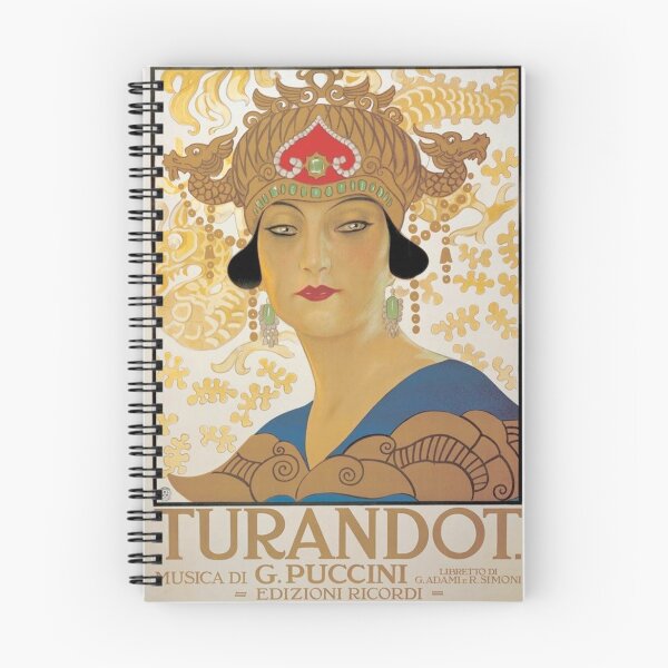 Item preview, Giacomo Puccinis opera Turandot - Vintage Art designed and sold by RickE.