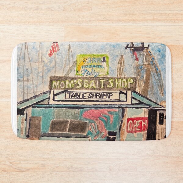 Item preview, Rockport Coastal Bait Shop Watercolor designed and sold by BirdandaBrush.