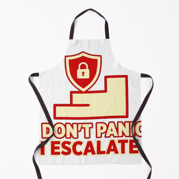Item preview, I Don’t Panic I Escalate Shirt, Incident Responder Gift, Cybersecurity Humor designed and sold by cybertreat.