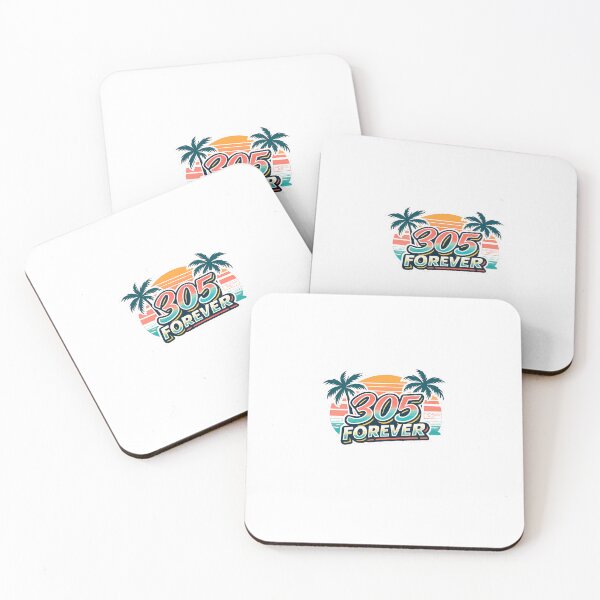 Item preview, Miami Art Deco Gift - Retro Typography designed and sold by RedRubyBubble.