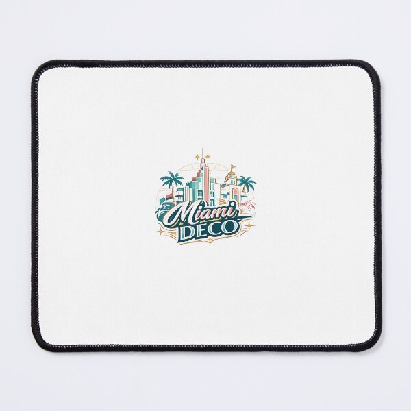 Item preview, Miami Art Deco Gift - Retro Typography designed and sold by RedRubyBubble.