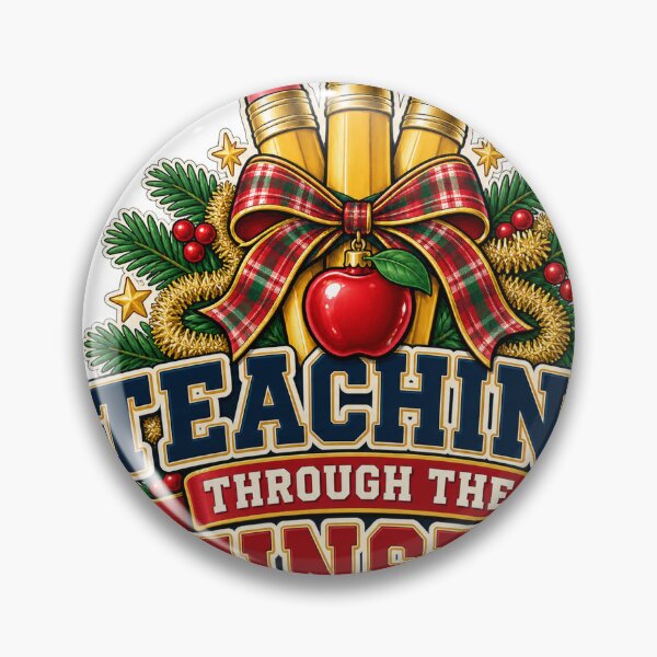 Item preview, Teaching Through the Tinsel - Teacher Christmas designed and sold by lubushop1.