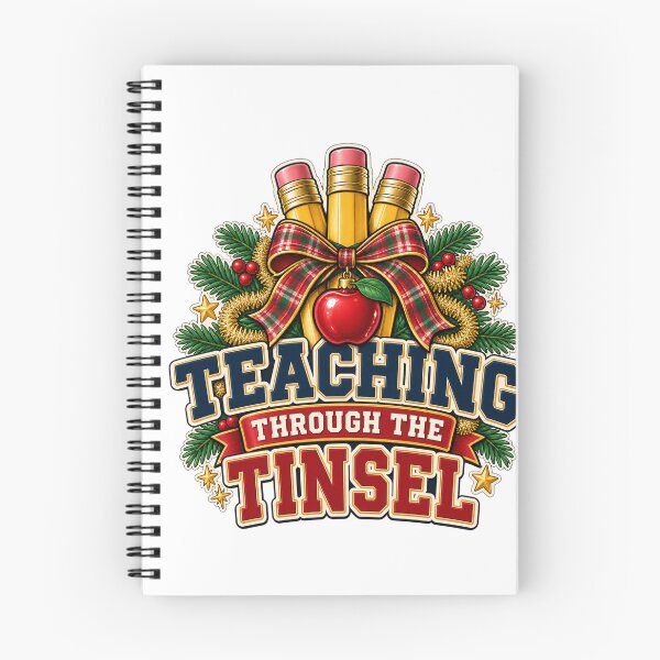 Item preview, Teaching Through the Tinsel - Teacher Christmas designed and sold by lubushop1.