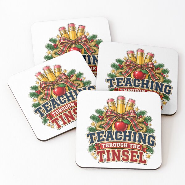 Item preview, Teaching Through the Tinsel - Teacher Christmas designed and sold by lubushop1.