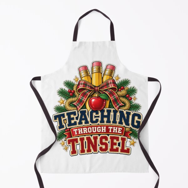Item preview, Teaching Through the Tinsel - Teacher Christmas designed and sold by lubushop1.