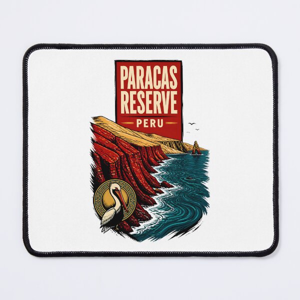 Item preview, Paracas Reserve Peru Vintage Travel Tourism designed and sold by TravelersGems.