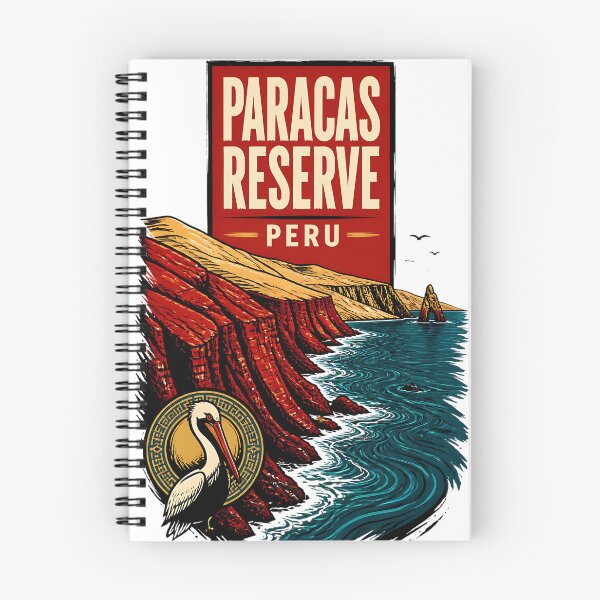 Item preview, Paracas Reserve Peru Vintage Travel Tourism designed and sold by TravelersGems.