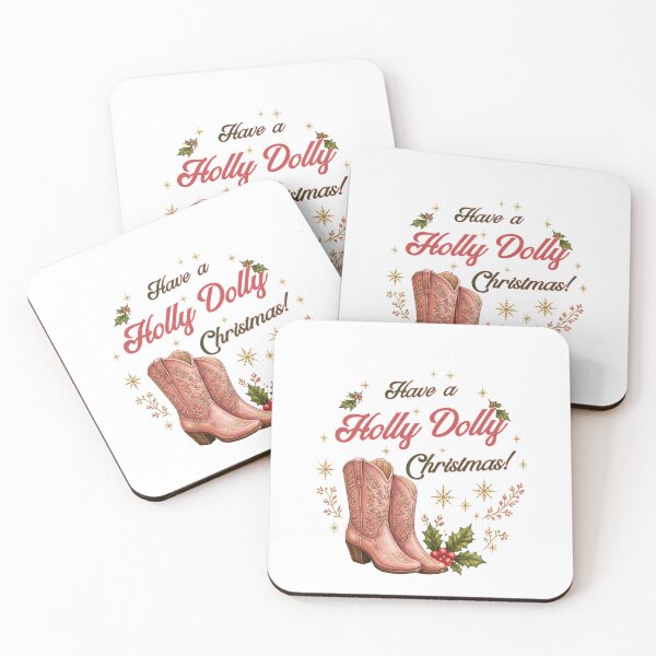 Item preview, Have a Holly Dolly Christmas  designed and sold by PlumNearly.