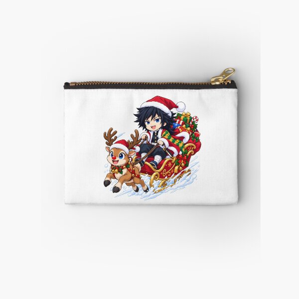 Item preview, Giyu Tomioka Demon Slayer Christmas Sleigh Reindeer designed and sold by mildaclairmo.