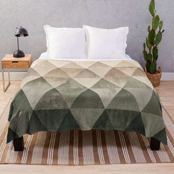 Item preview, Triangle Ombré (Olive) designed and sold by WeaveSphere.