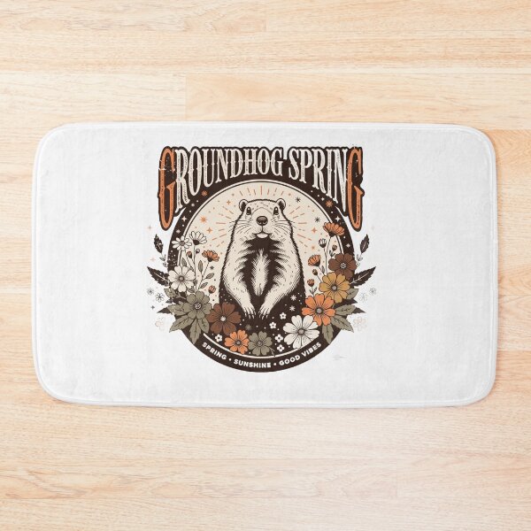 Item preview, spring otter vibes retro wildflower design for nature lovers designed and sold by DariaOltes.