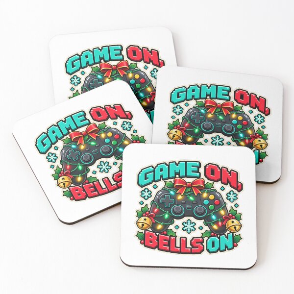 Item preview, Game On Bells On - Christmas Gamer Controller designed and sold by lubushop1.