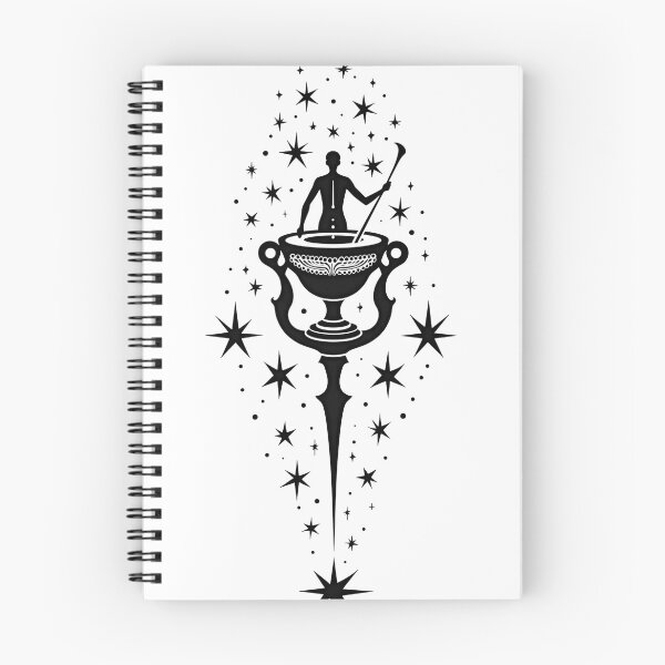 Item preview, Elegant Aquarius Tattoo Flash: Water Bearer and Stars designed and sold by Qubivibe.