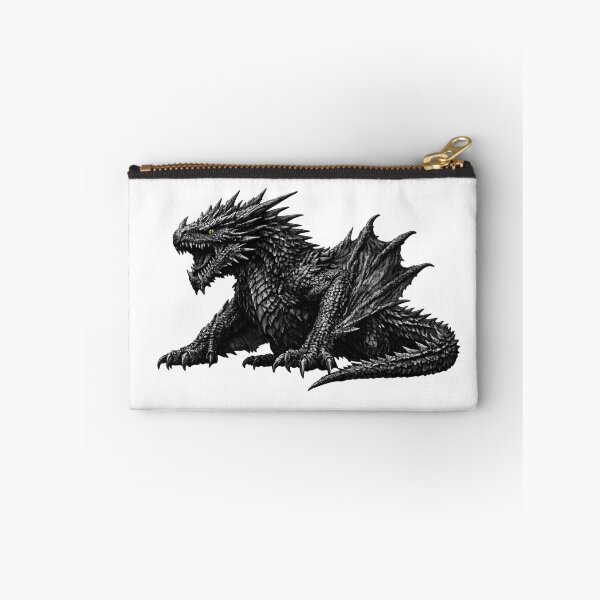 Item preview, Realistic Black Dragon – Dark Fantasy Dragon Art designed and sold by Classic Chaos Creations.