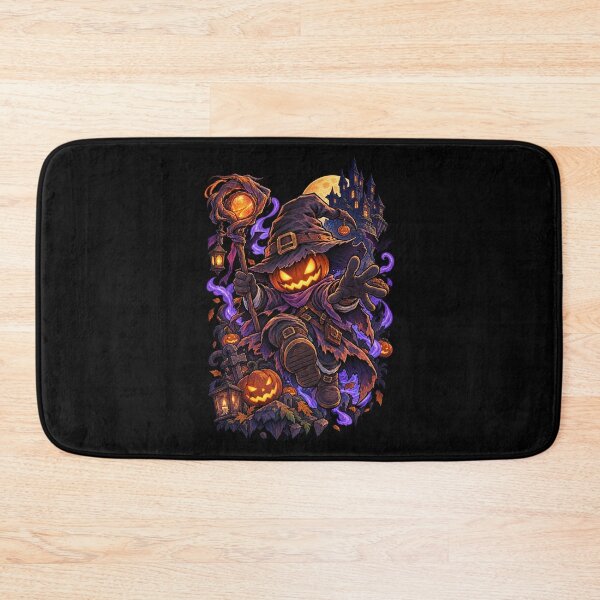 Item preview, Halloween Pumpkin Scarecrow - Spooky Gothic Night designed and sold by Rosteri.