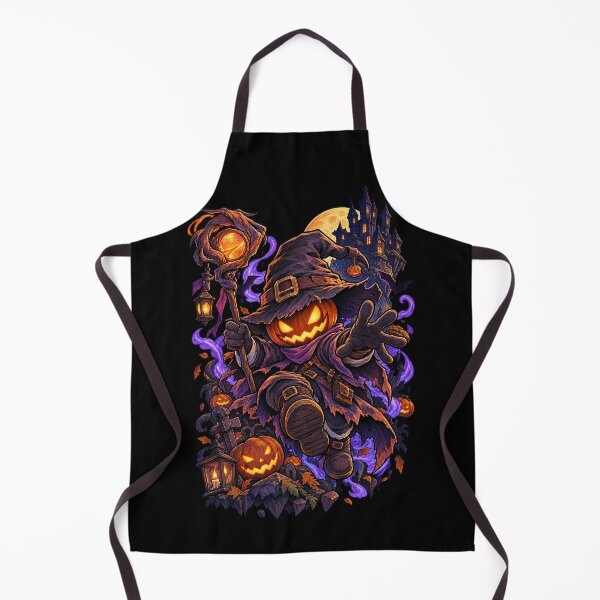 Item preview, Halloween Pumpkin Scarecrow - Spooky Gothic Night designed and sold by Rosteri.