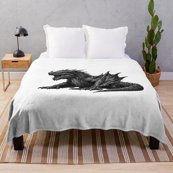 Item preview, Realistic Black Dragon – Dark Fantasy Dragon Art designed and sold by Classic Chaos Creations.