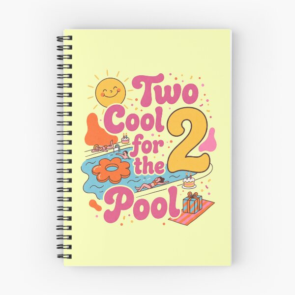 Item preview, Two Cool for the Pool 2nd Birthday – Cute Pool Party Design designed and sold by Sea Gem.