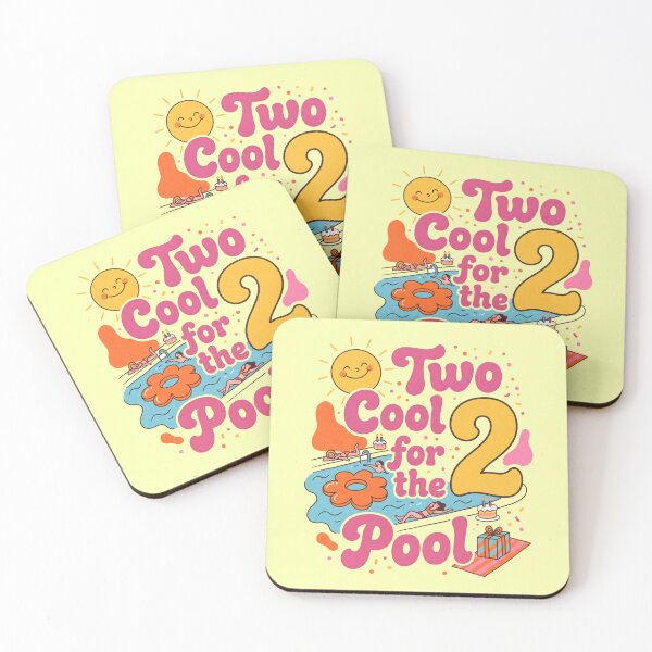 Item preview, Two Cool for the Pool 2nd Birthday – Cute Pool Party Design designed and sold by Sea Gem.