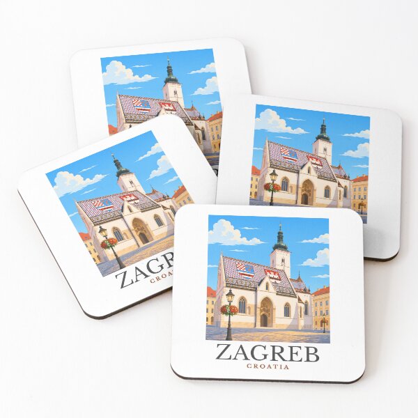 Item preview, Zagreb - Croatia designed and sold by GoodOldVintage.