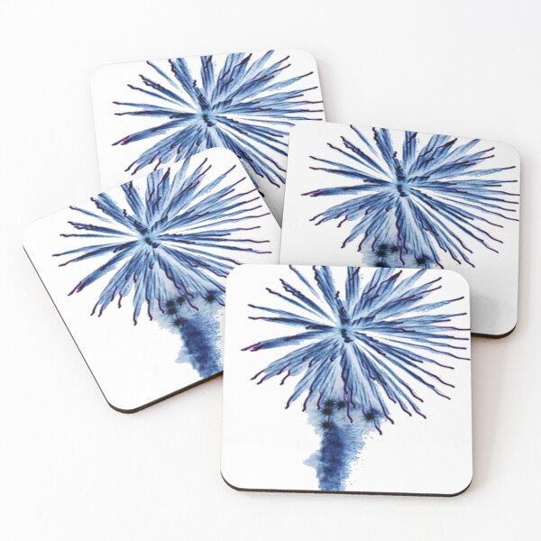 Item preview, Blue Icy Fireworks Photo designed and sold by DianeBP.