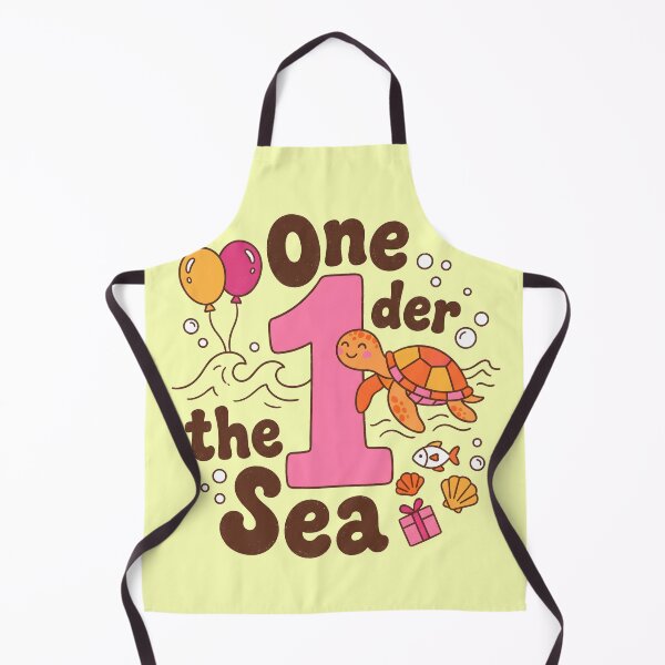 Item preview, One der the Sea Turtle 1st Birthday – Cute Ocean Birthday Design designed and sold by Sea Gem.