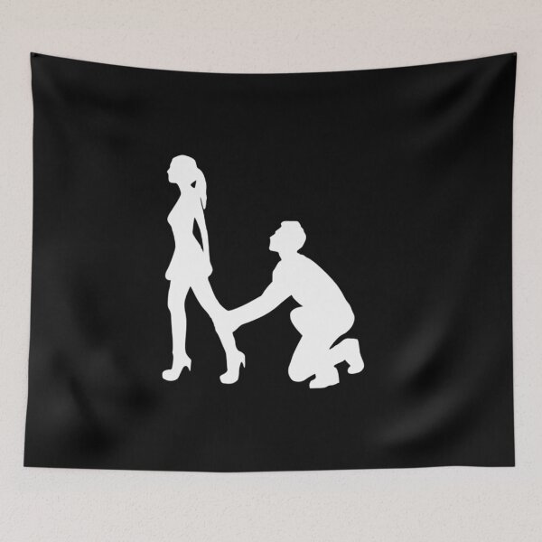 Item preview, Vintage Couple Silhouette – Romantic Retro Art designed and sold by destelloacido.