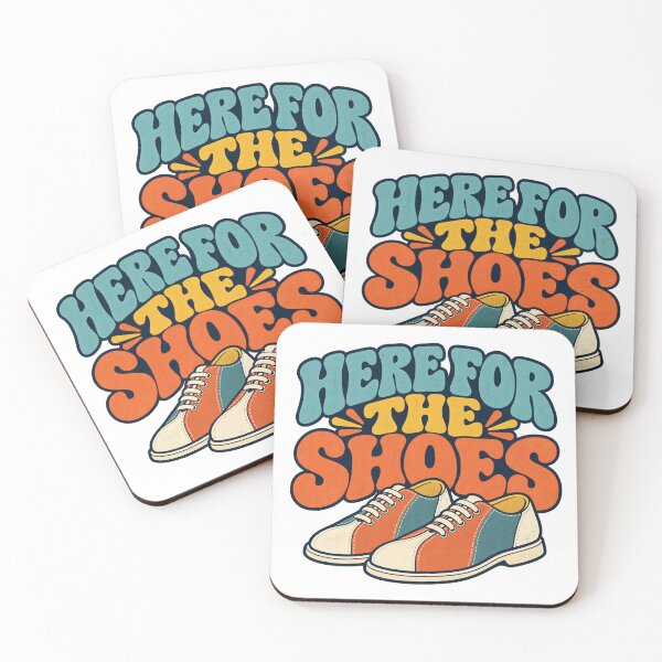 Item preview, Here for the Shoes – Funny Retro Bowling Lover Design designed and sold by EastEndTownie.
