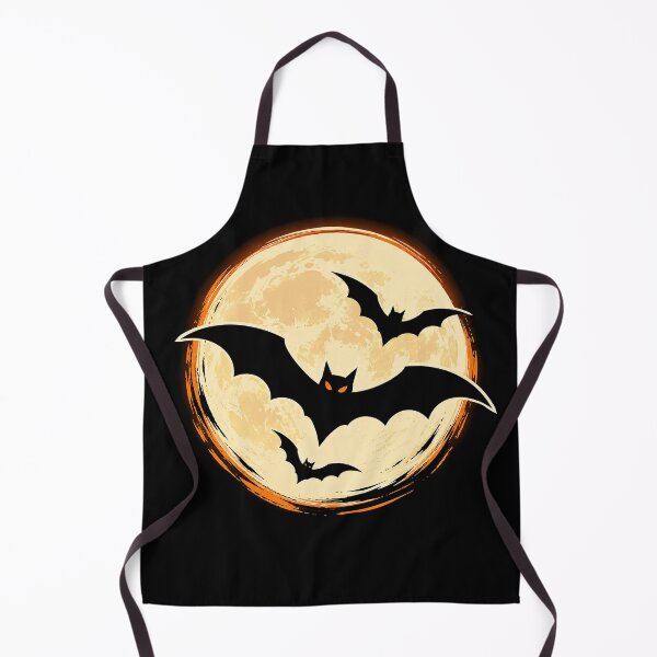Item preview, Full Moon Bats – Spooky Halloween Bat Silhouette Art designed and sold by Stinky Lincy's Apparel Company.