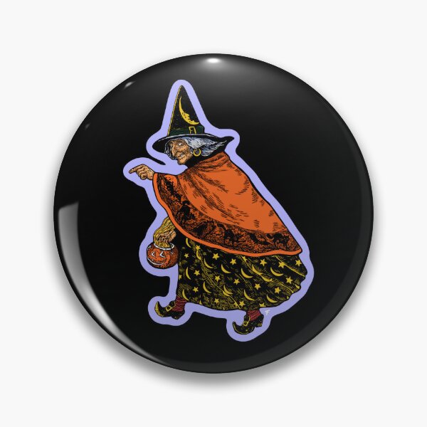 Item preview, Vintage Witch - Purple Outline  designed and sold by The Abysmall.