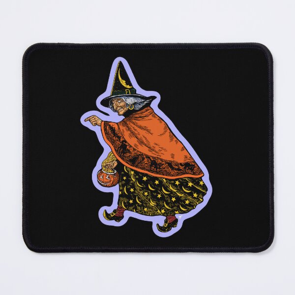Item preview, Vintage Witch - Purple Outline designed and sold by The Abysmall.