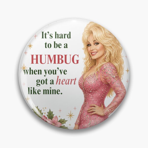 Item preview, It's hard to be a humbug when you e got a heart like mine  designed and sold by PlumNearly.