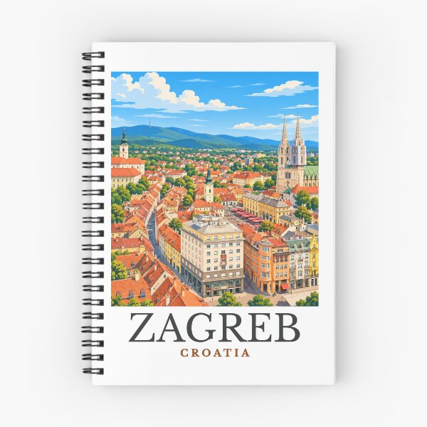 Item preview, Zagreb - Croatia designed and sold by GoodOldVintage.