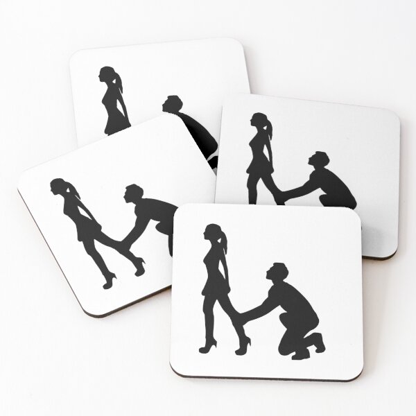 Item preview, Vintage Couple Silhouette – Romantic Retro Art designed and sold by destelloacido.