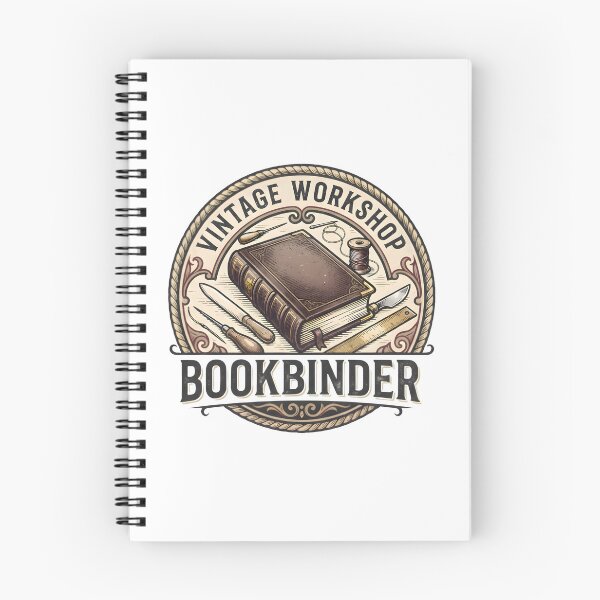 Item preview, Vintage Bookbinding Workshop Bookbinder designed and sold by ShopAndFun.